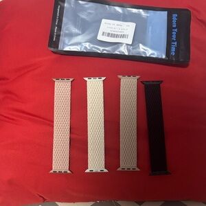 ***2/$15*** Set of Four plastic Watch Bands